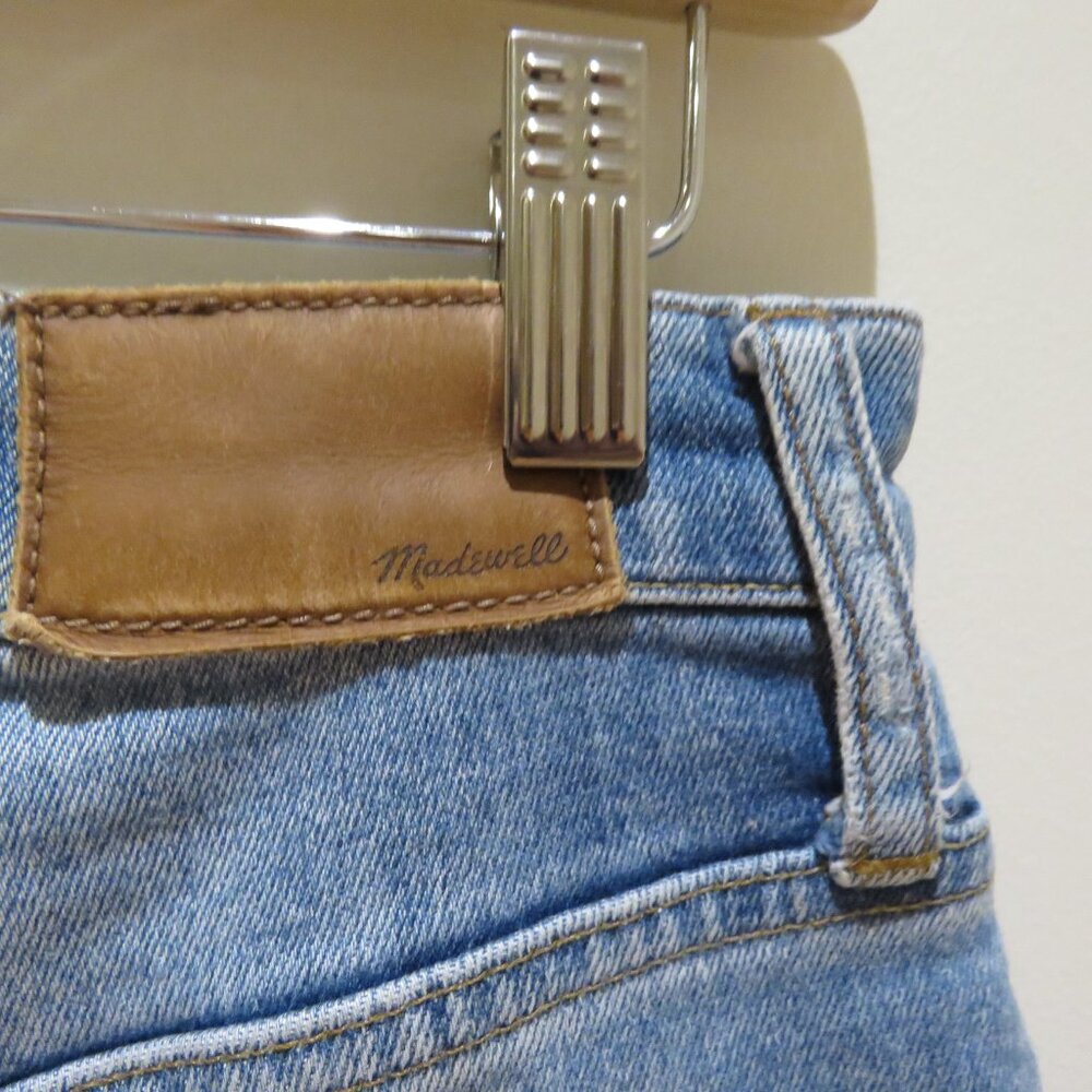 MADEWELL The Perfect Vintage Jean in Parnell Wash Blue Comfort Stretch Edition - Picture 9 of 13